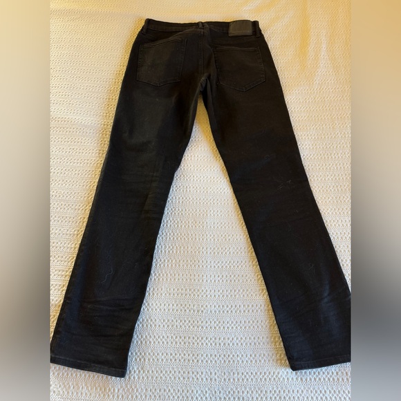 American Eagle Slim Straight black stretch jeans size 31 - Picture 6 of 7